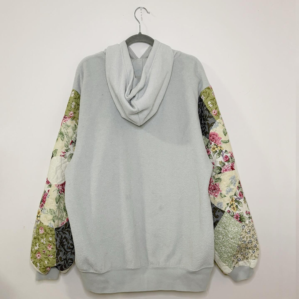 Cozy Floral Reworked Sweatshirt