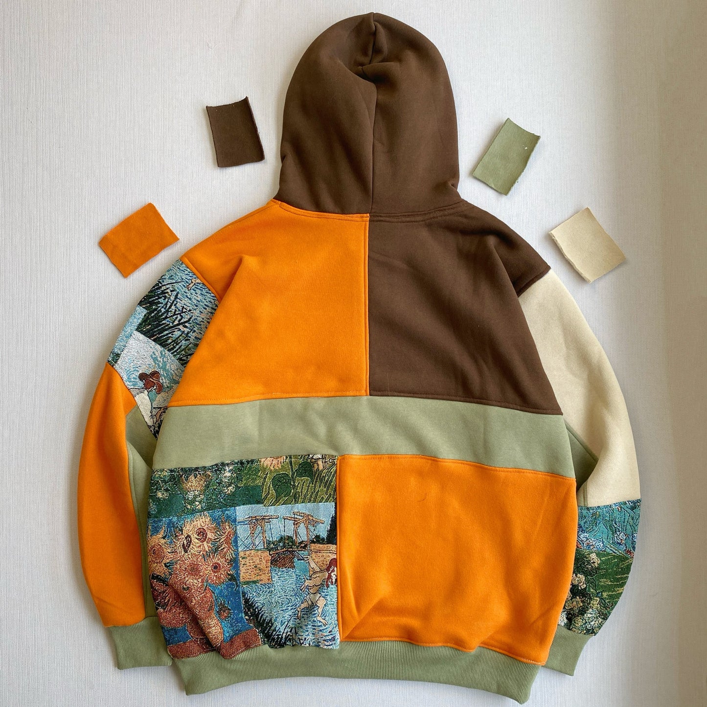"Van Gogh's Dream" 1-of-1 Reworked Hoodie
