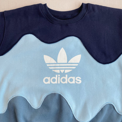 "Ocean Wave" 1-of-1 Reworked Crewneck