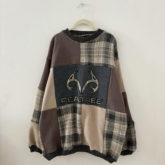 Midnight Purple Retro Graphic Hoodie