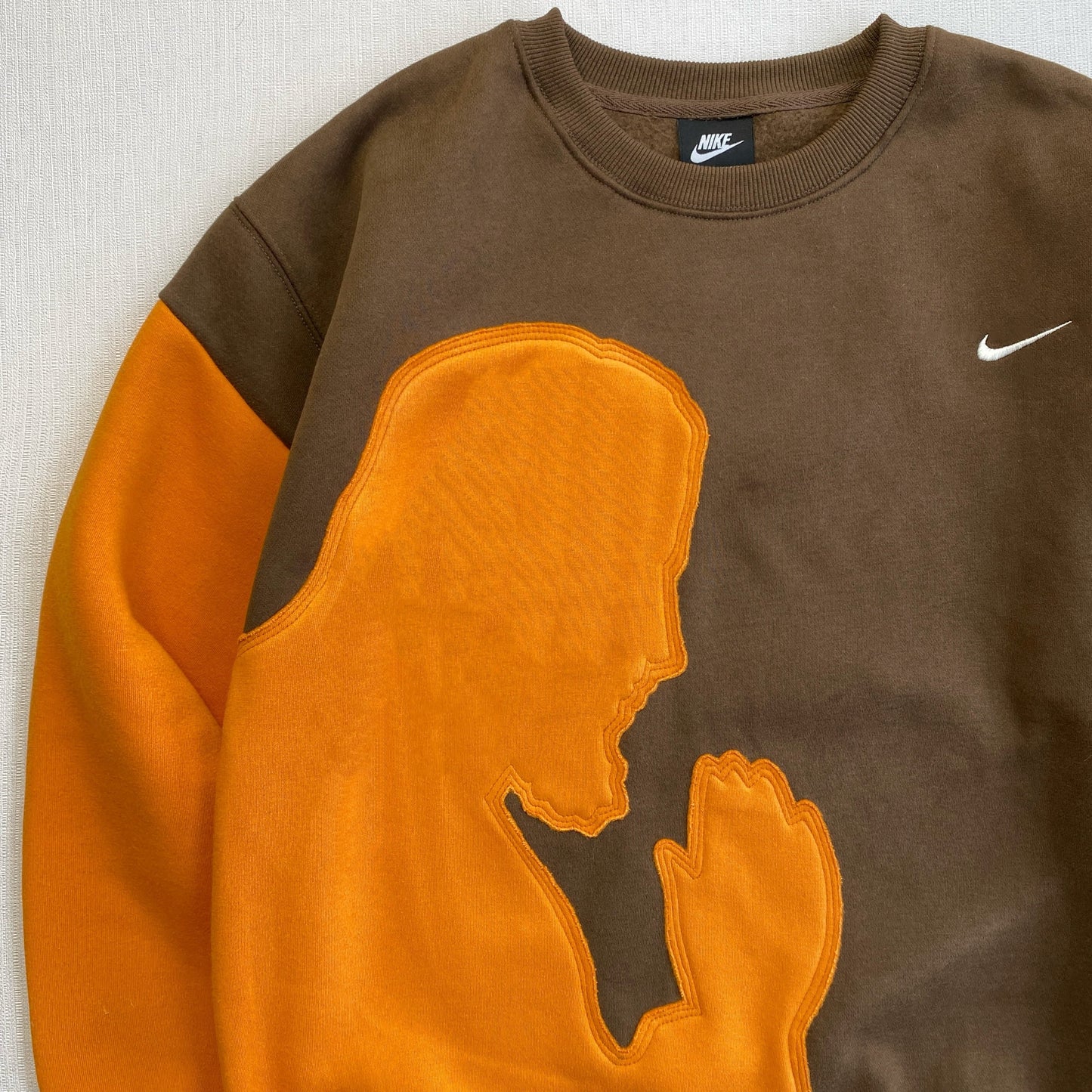 "Praying Hands" 1-of-1 Reworked Crewneck