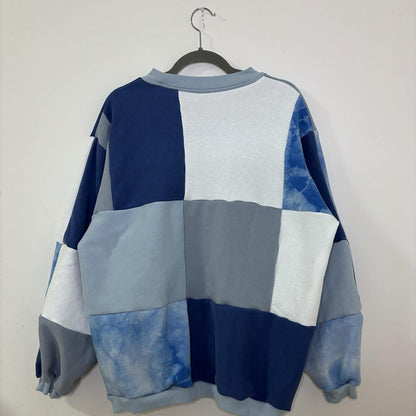Reworked Panel-Cut Pullover