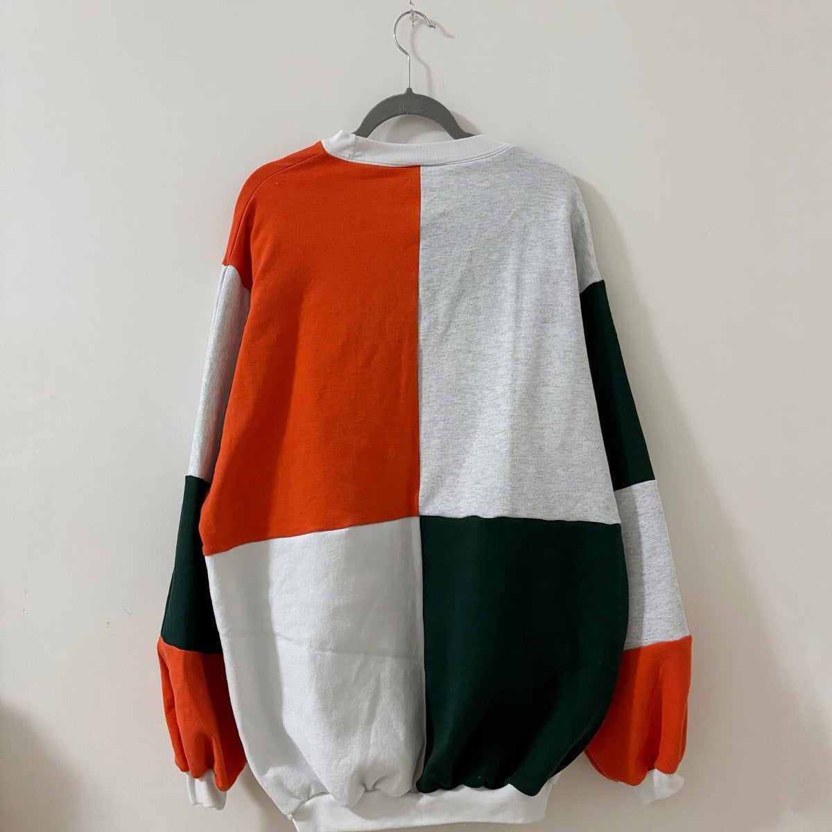 Tartan Floral Patchwork Hoodie