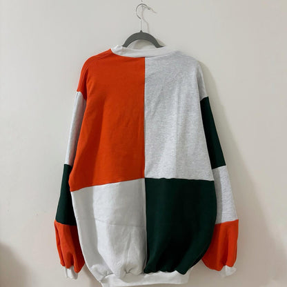 Tartan Floral Patchwork Hoodie